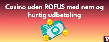 Find de bedste casino sider uden rofus